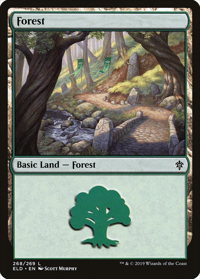 Forest (268) [Throne of Eldraine] | North Valley Games