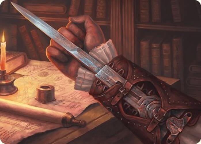 Hidden Blade Art Card [Assassin's Creed Art Series] | North Valley Games