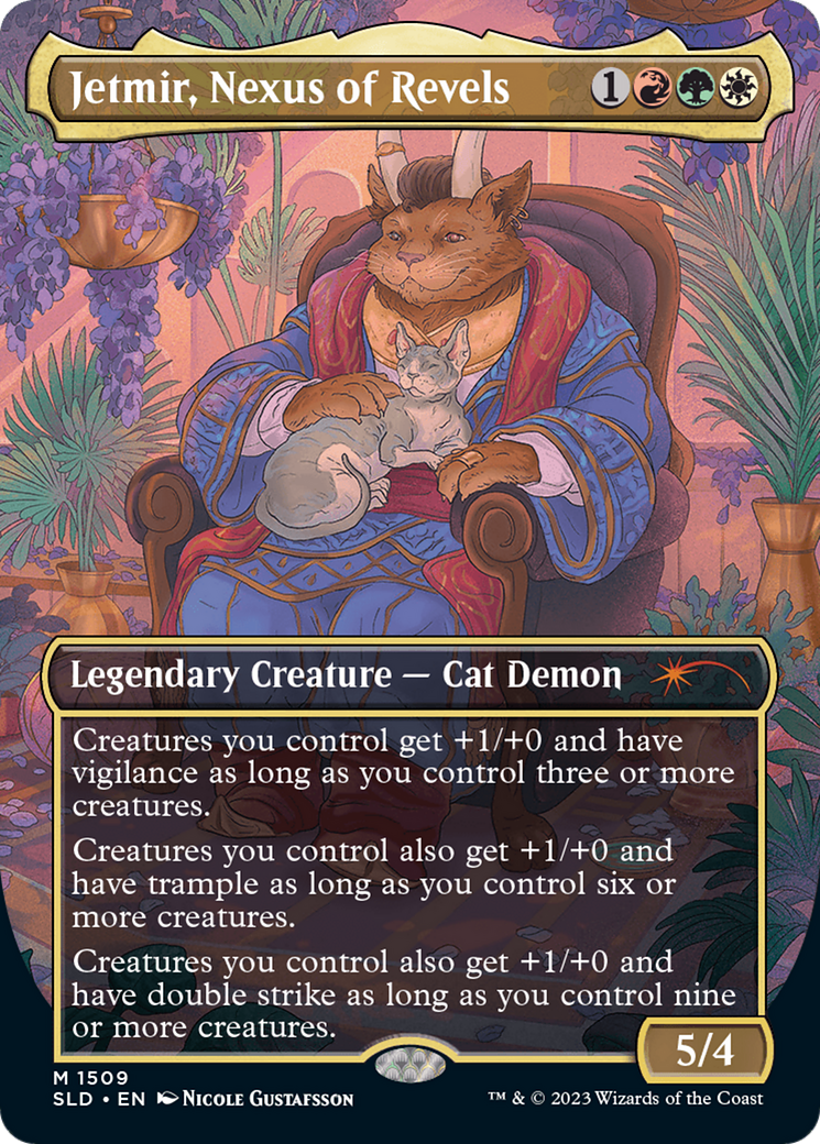 Jetmir, Nexus of Revels // Jetmir, Nexus of Revels [Secret Lair Commander Deck: Raining Cats and Dogs] | North Valley Games
