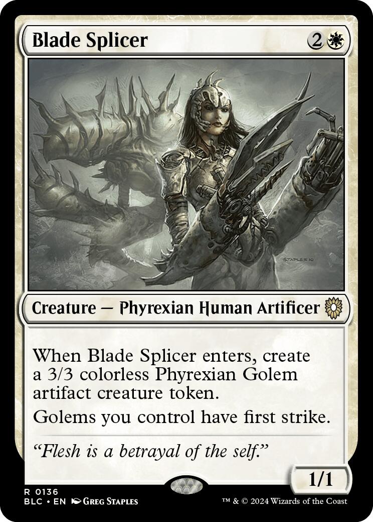 Blade Splicer [Bloomburrow Commander] | North Valley Games