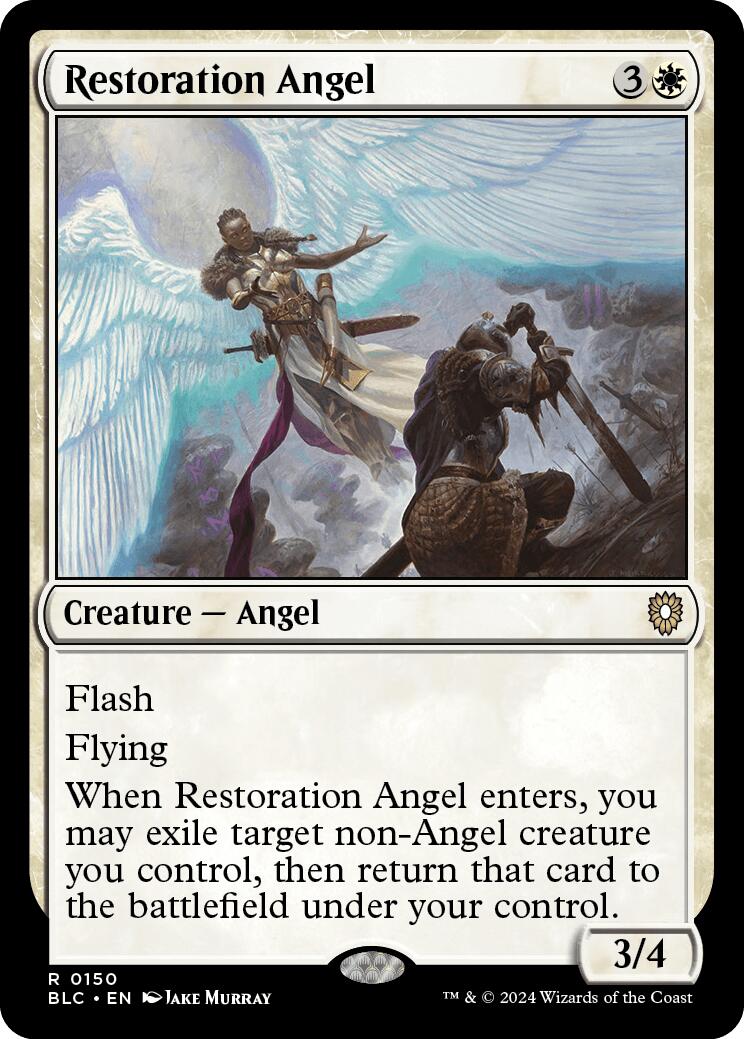 Restoration Angel [Bloomburrow Commander] | North Valley Games