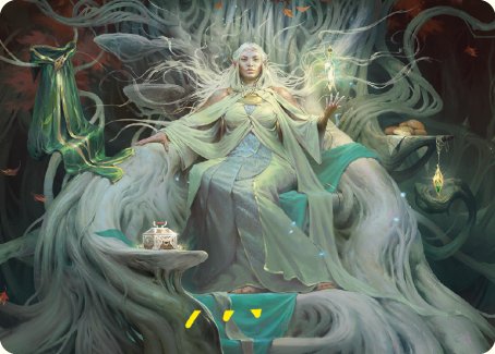 Galadriel, Gift-Giver Art Card [The Lord of the Rings: Tales of Middle-earth Art Series] | North Valley Games