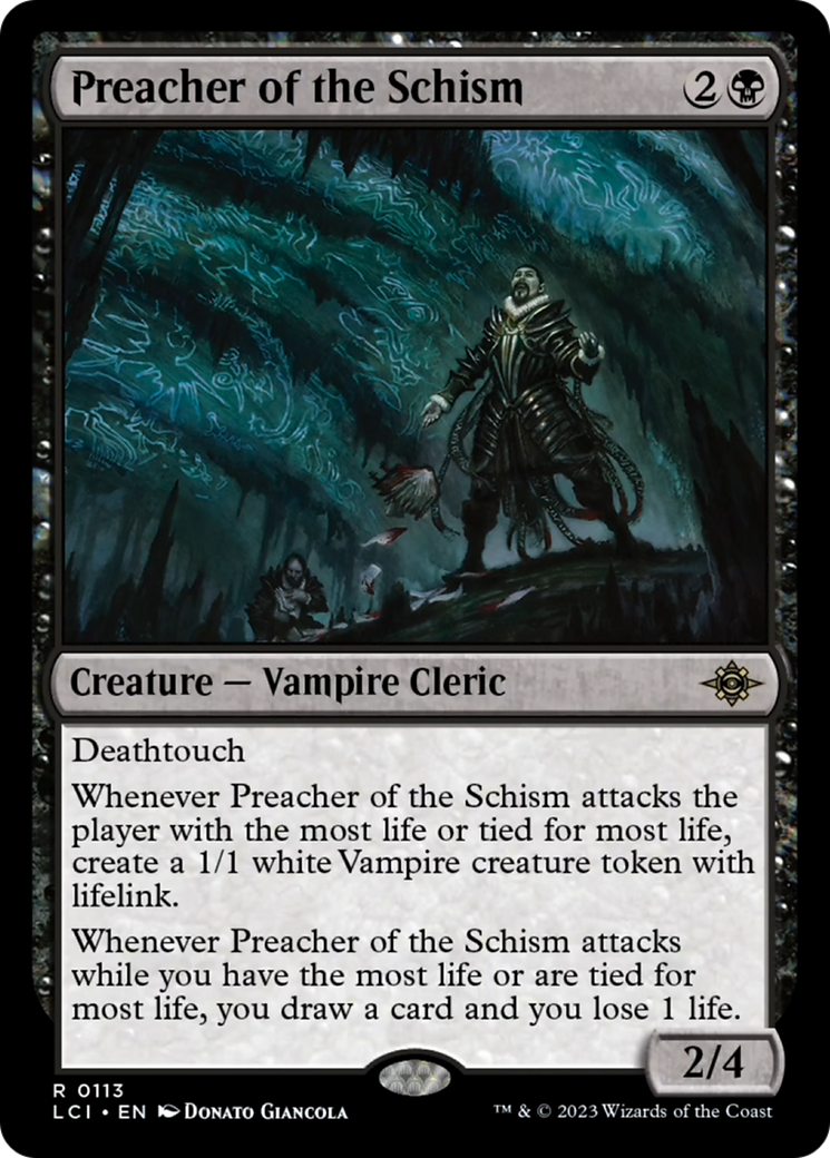 Preacher of the Schism (Extended Art) [The Lost Caverns of Ixalan] | North Valley Games