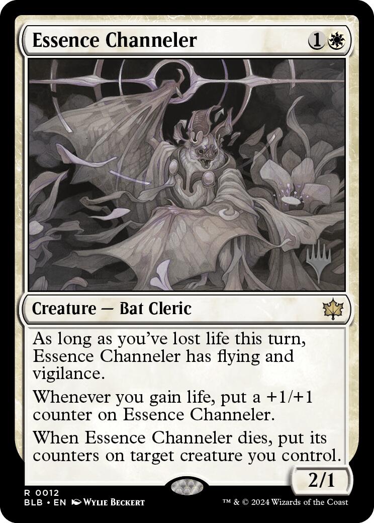 Essence Channeler (Promo Pack) [Bloomburrow Promos] | North Valley Games