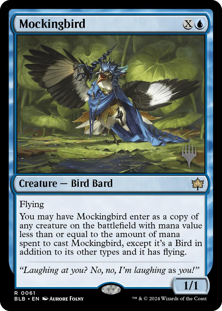 Mockingbird (Promo Pack) [Bloomburrow Promos] | North Valley Games