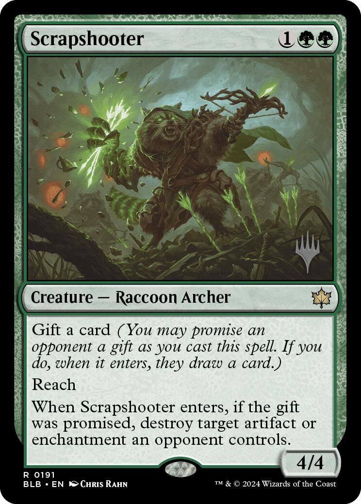 Scrapshooter (Promo Pack) [Bloomburrow Promos] | North Valley Games