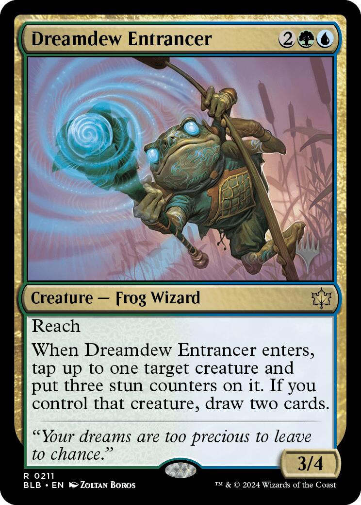 Dreamdew Entrancer (Promo Pack) [Bloomburrow Promos] | North Valley Games