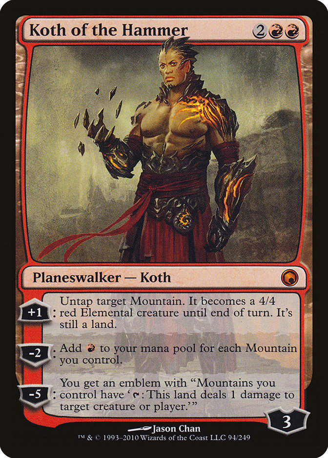 Koth of the Hammer [Scars of Mirrodin] | North Valley Games