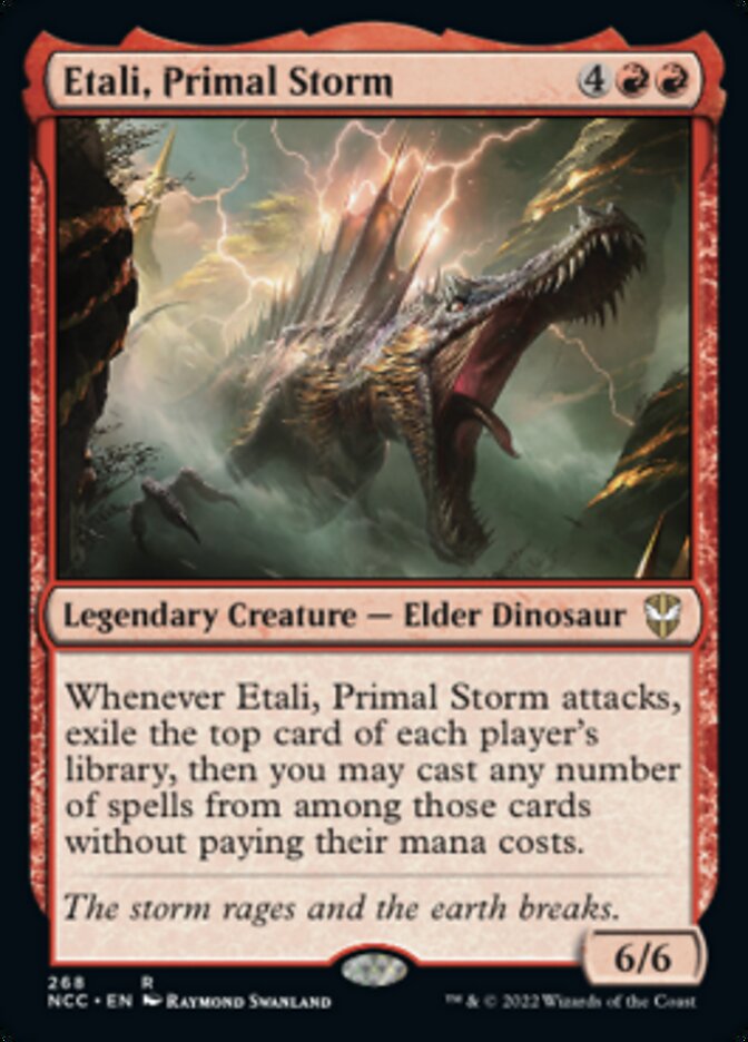 Etali, Primal Storm [Streets of New Capenna Commander] | North Valley Games