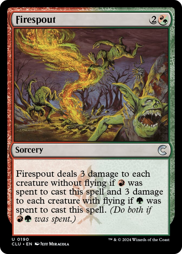 Firespout [Ravnica: Clue Edition] | North Valley Games