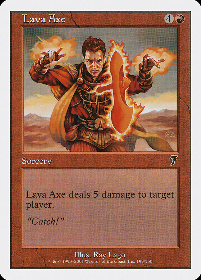 Lava Axe [Seventh Edition] | North Valley Games