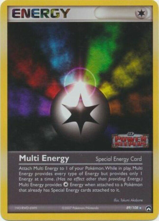 Multi Energy (89/108) (Stamped) [EX: Power Keepers] | North Valley Games
