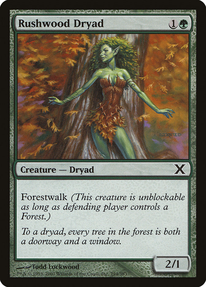 Rushwood Dryad [Tenth Edition] | North Valley Games