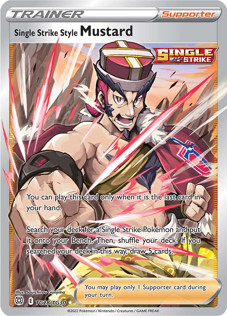 Single Strike Style Mustard (TG28/TG30) [Sword & Shield: Brilliant Stars] | North Valley Games