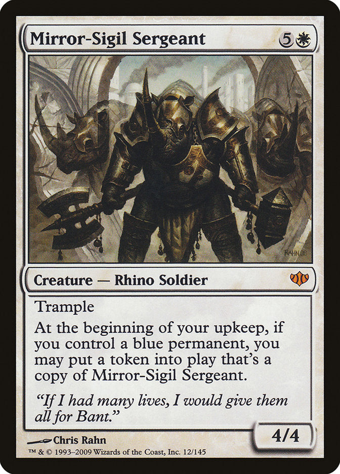 Mirror-Sigil Sergeant [Conflux] | North Valley Games