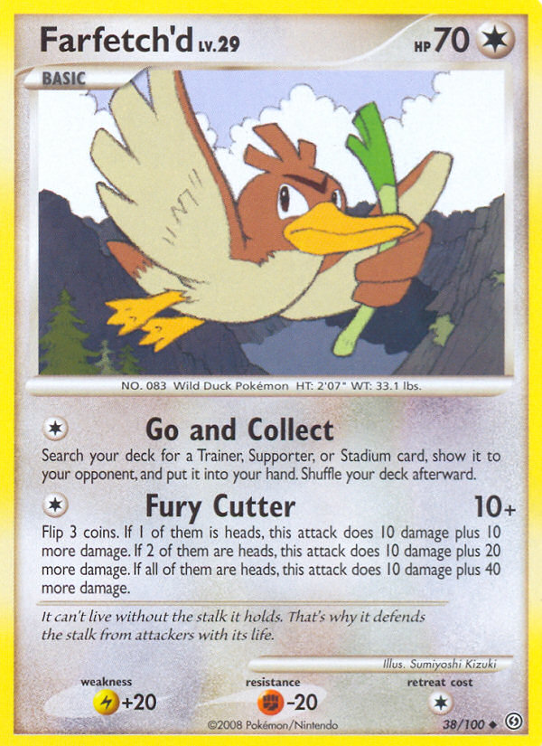 Farfetch'd (38/100) [Diamond & Pearl: Stormfront] | North Valley Games