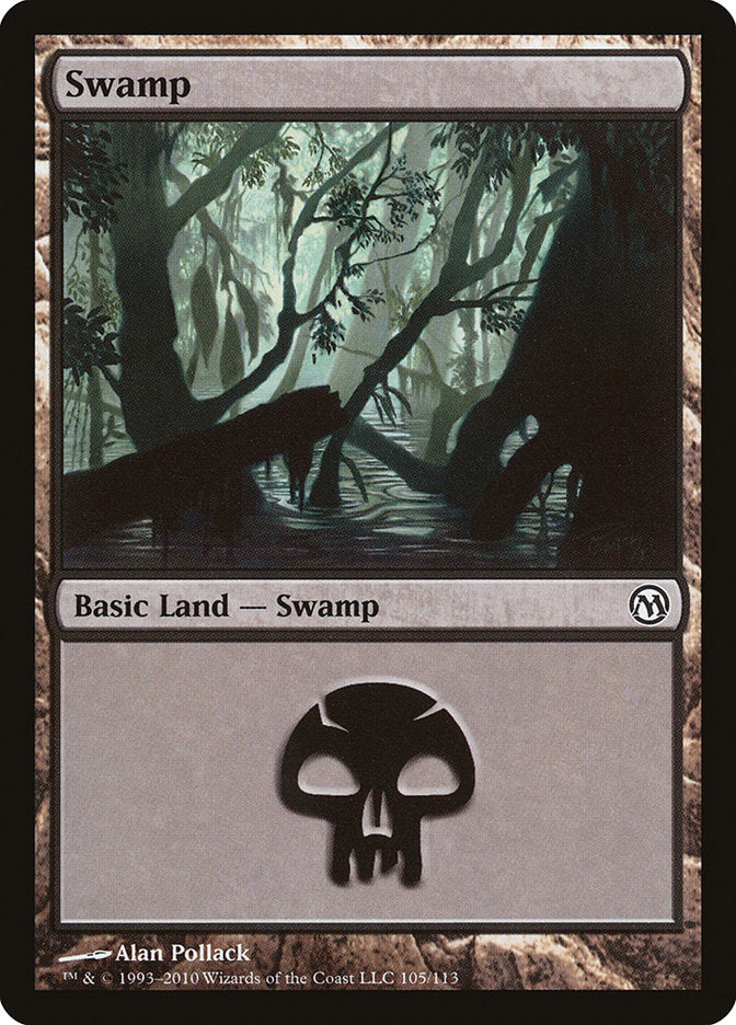 Swamp (105) [Duels of the Planeswalkers] | North Valley Games