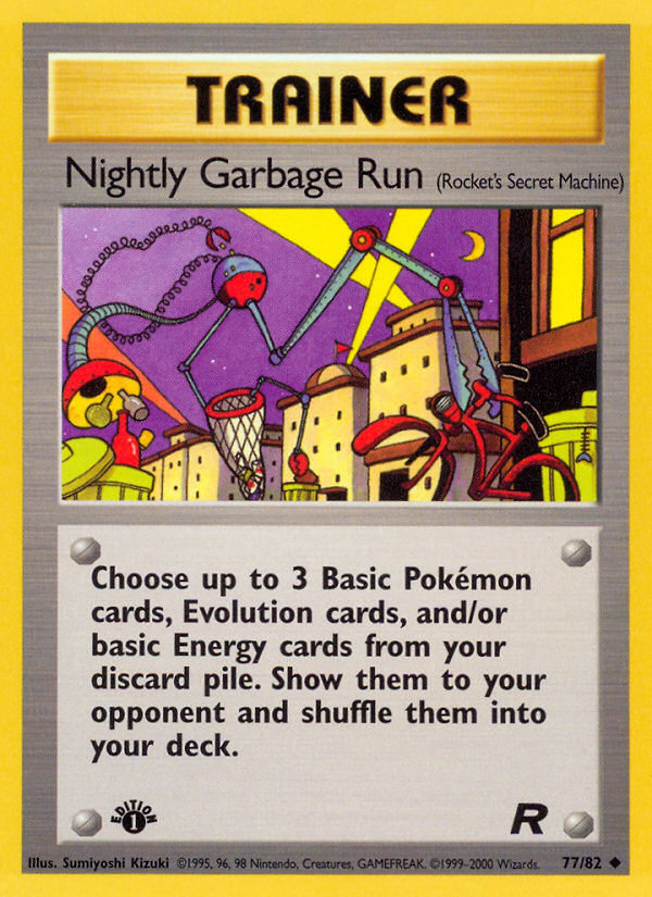 Nightly Garbage Run (77/82) [Team Rocket 1st Edition] | North Valley Games