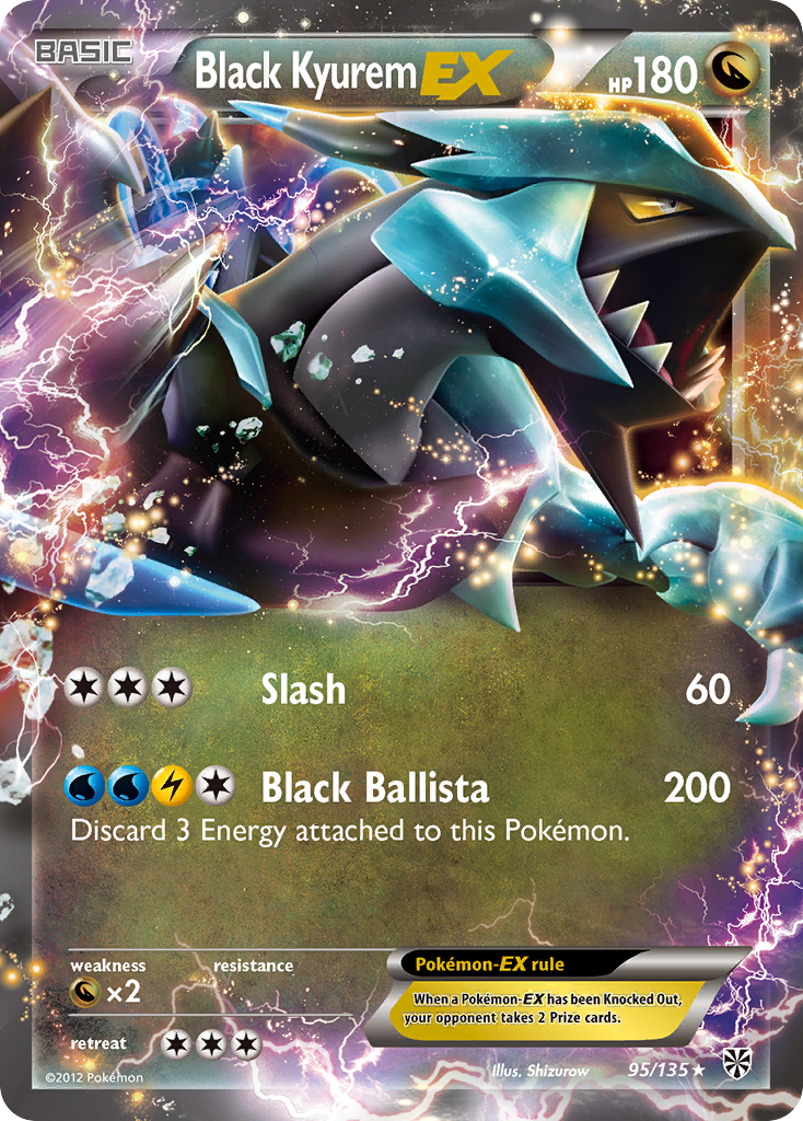 Black Kyurem EX (95/135) [Black & White: Plasma Storm] | North Valley Games