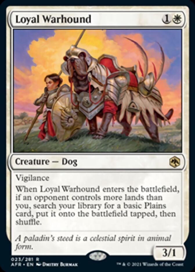 Loyal Warhound [Dungeons & Dragons: Adventures in the Forgotten Realms] | North Valley Games