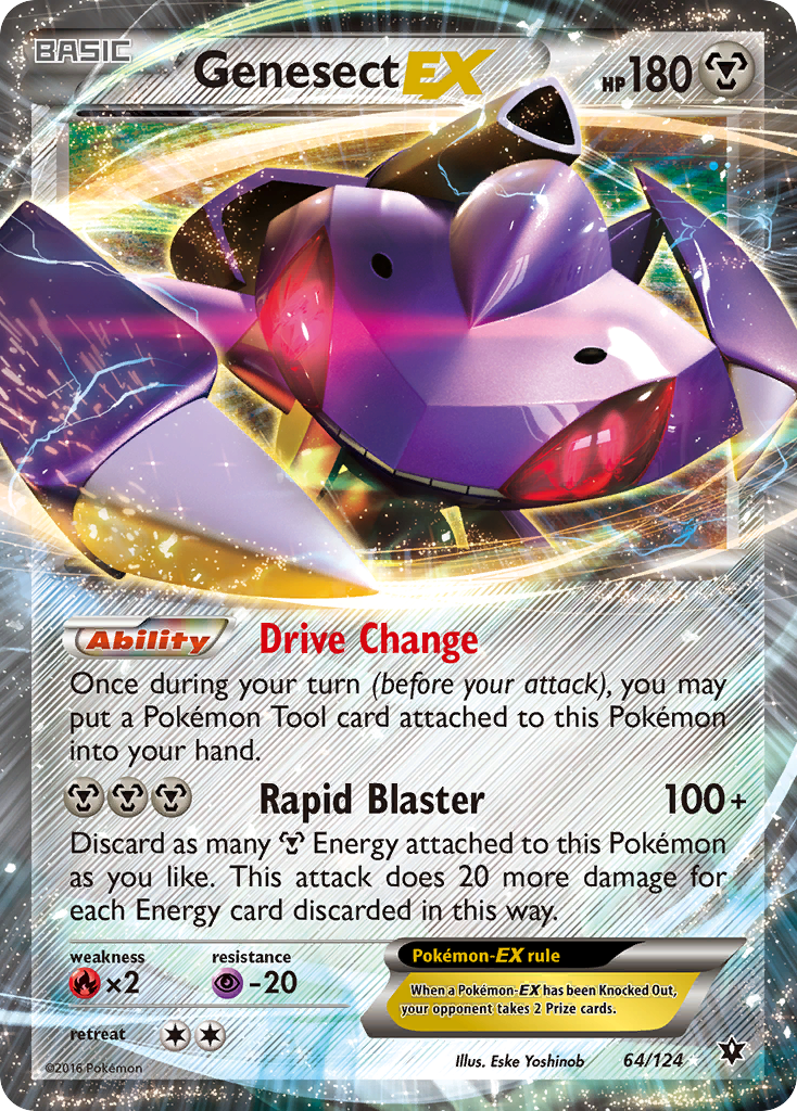 Genesect EX (64/124) [XY: Fates Collide] | North Valley Games