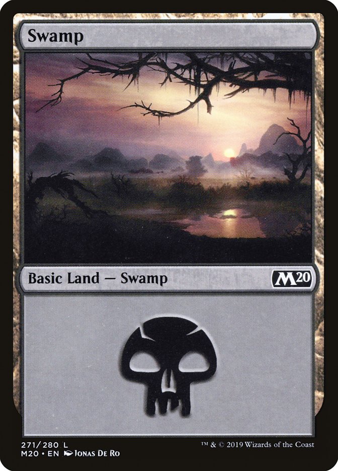 Swamp (271) [Core Set 2020] | North Valley Games