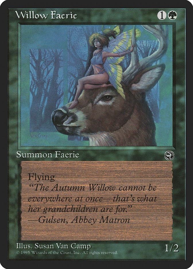 Willow Faerie (Gulsen Flavor Text) [Homelands] | North Valley Games