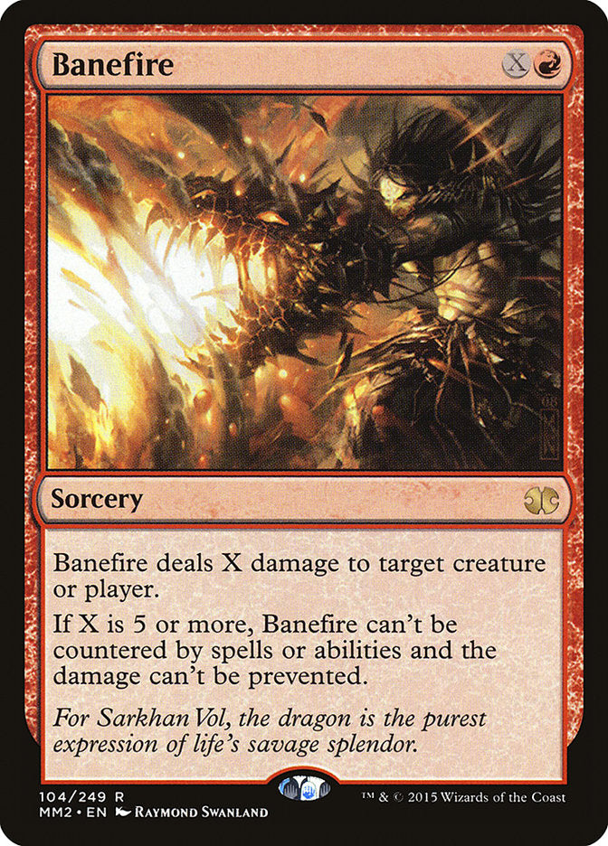 Banefire [Modern Masters 2015] | North Valley Games