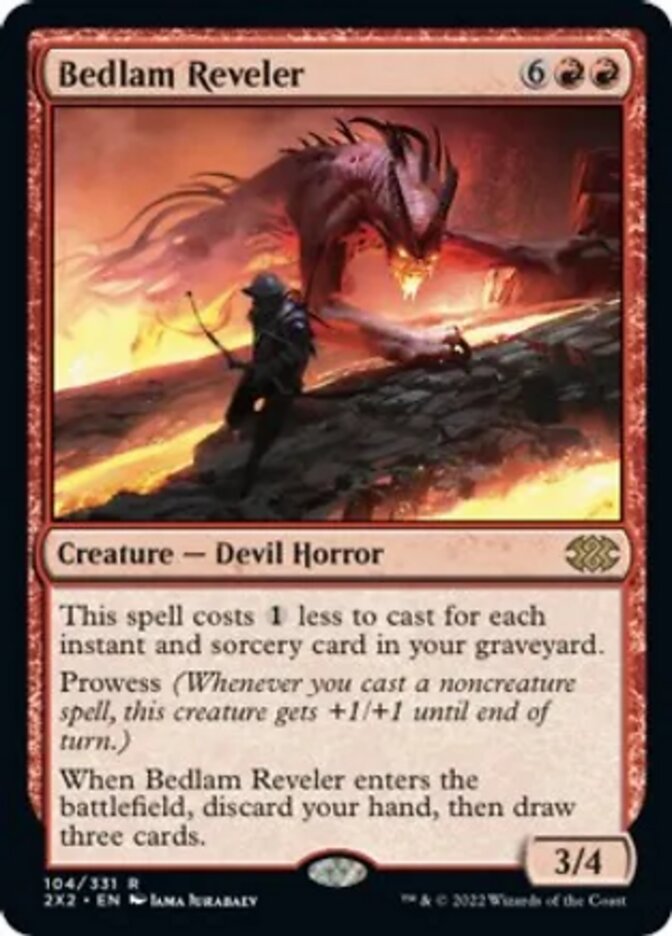 Bedlam Reveler [Double Masters 2022] | North Valley Games