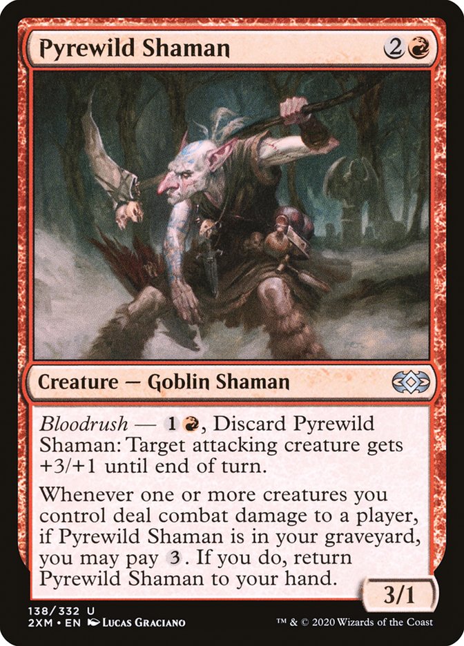 Pyrewild Shaman [Double Masters] | North Valley Games