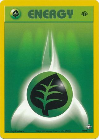 Grass Energy (108/111) [Neo Genesis Unlimited] | North Valley Games