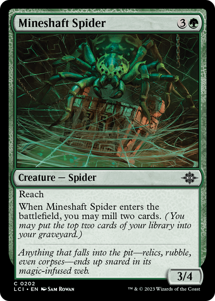 Mineshaft Spider [The Lost Caverns of Ixalan] | North Valley Games