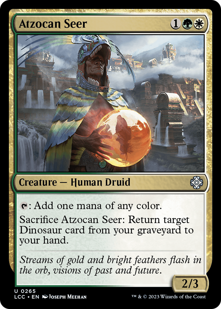 Atzocan Seer [The Lost Caverns of Ixalan Commander] | North Valley Games