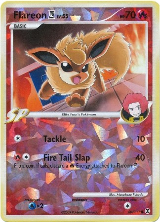 Flareon (60/111) (Cracked Ice) [Platinum: Rising Rivals] | North Valley Games
