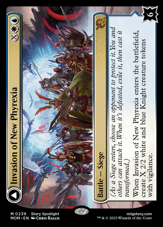 Invasion of New Phyrexia // Teferi Akosa of Zhalfir [March of the Machine] | North Valley Games