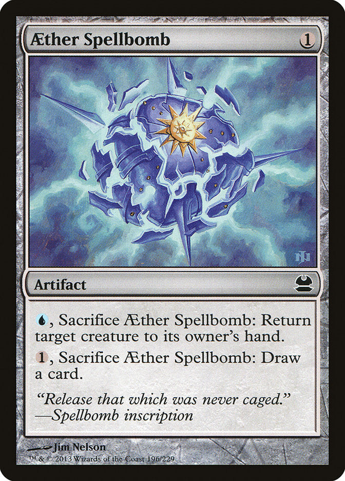 Aether Spellbomb [Modern Masters] | North Valley Games