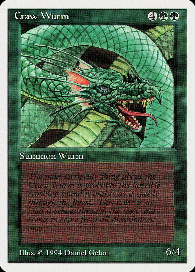 Craw Wurm [Summer Magic / Edgar] | North Valley Games