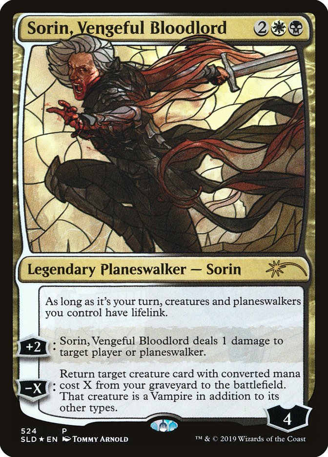 Sorin, Vengeful Bloodlord (Stained Glass) [Secret Lair Drop Promos] | North Valley Games