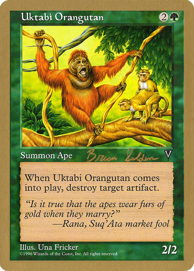Uktabi Orangutan (Brian Selden) [World Championship Decks 1998] | North Valley Games