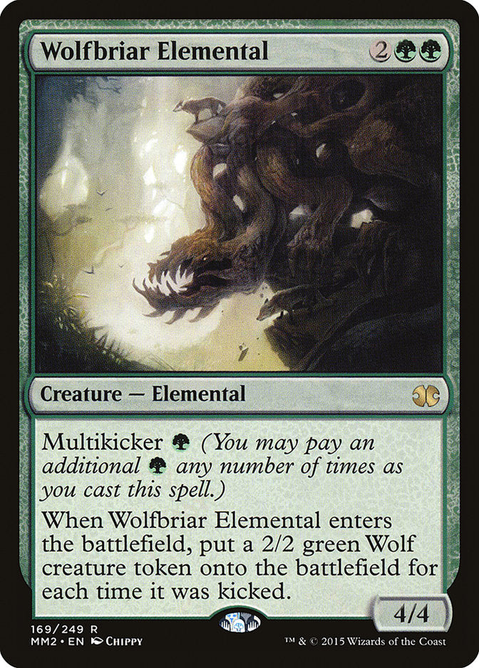 Wolfbriar Elemental [Modern Masters 2015] | North Valley Games