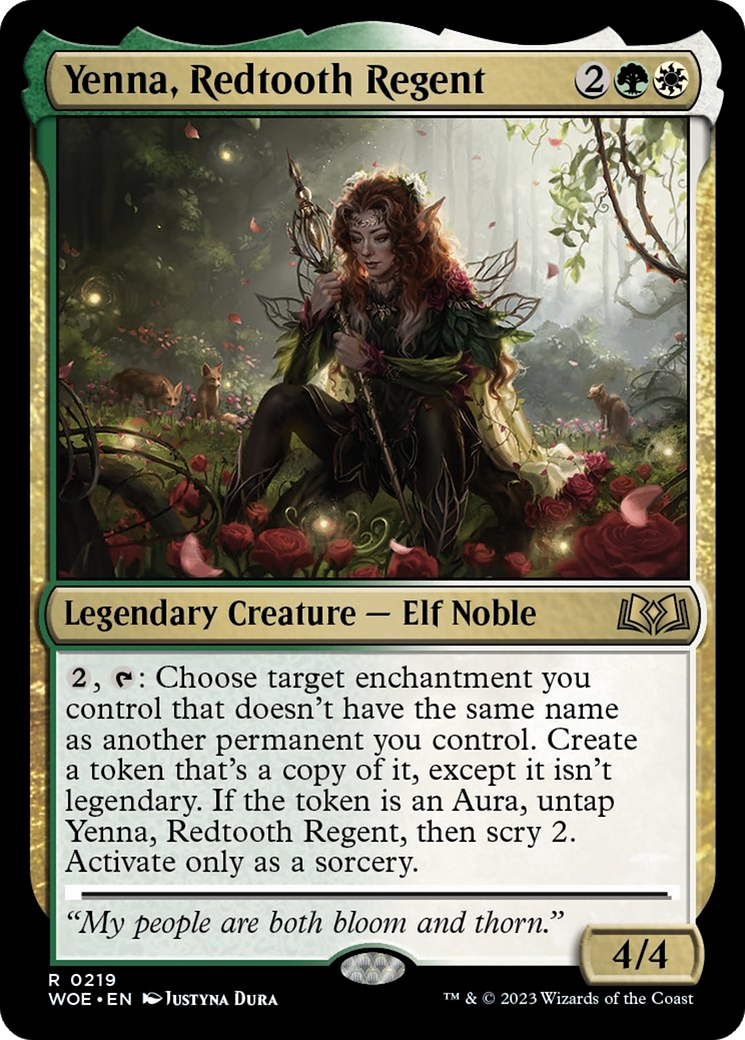 Yenna, Redtooth Regent [Wilds of Eldraine] | North Valley Games