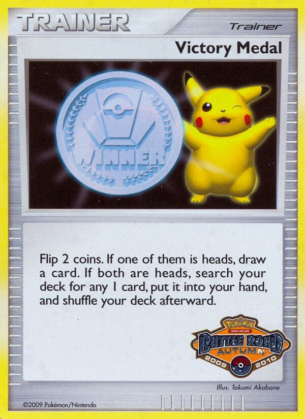 Victory Medal (2009-2010) (Battle Road Autumn) [League & Championship Cards] | North Valley Games