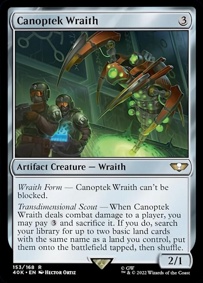 Canoptek Wraith (Surge Foil) [Warhammer 40,000] | North Valley Games