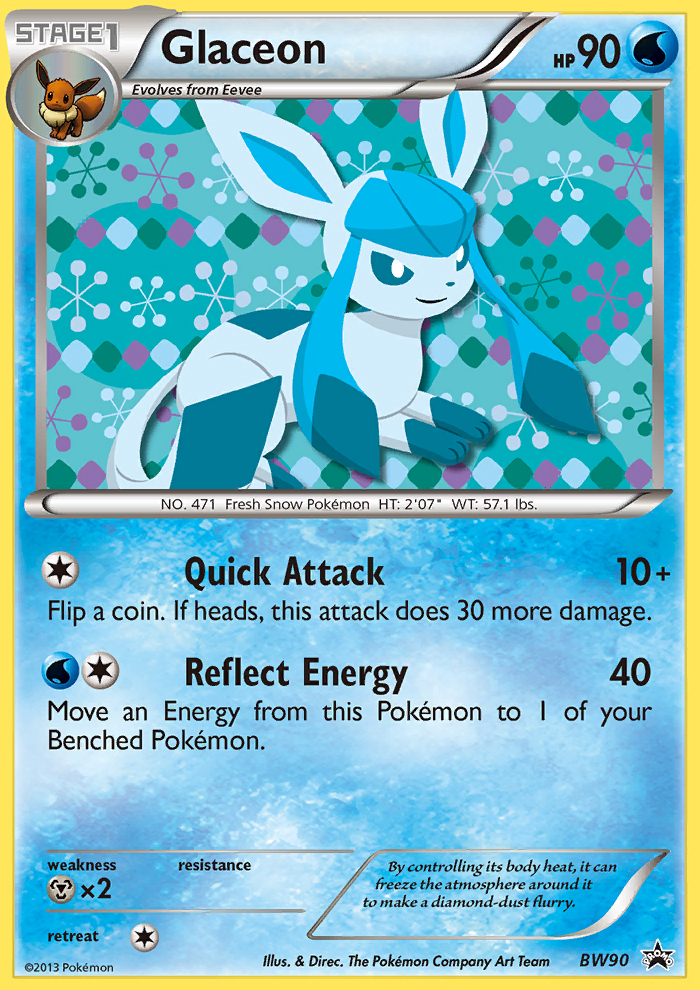 Glaceon (BW90) [Black & White: Black Star Promos] | North Valley Games
