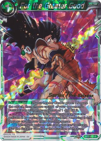 For the Greater Good (BT7-073_PR) [Assault of the Saiyans Prerelease Promos] | North Valley Games