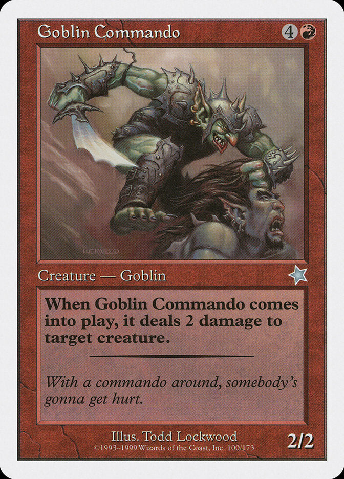 Goblin Commando [Starter 1999] | North Valley Games