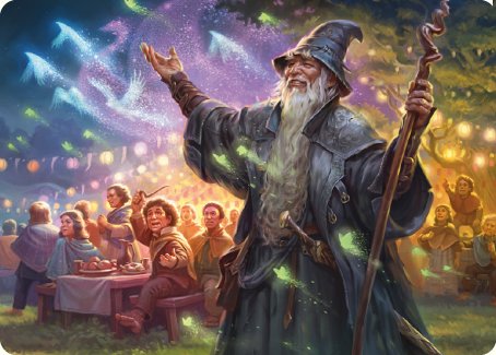 Gandalf, Friend of the Shire Art Card [The Lord of the Rings: Tales of Middle-earth Art Series] | North Valley Games