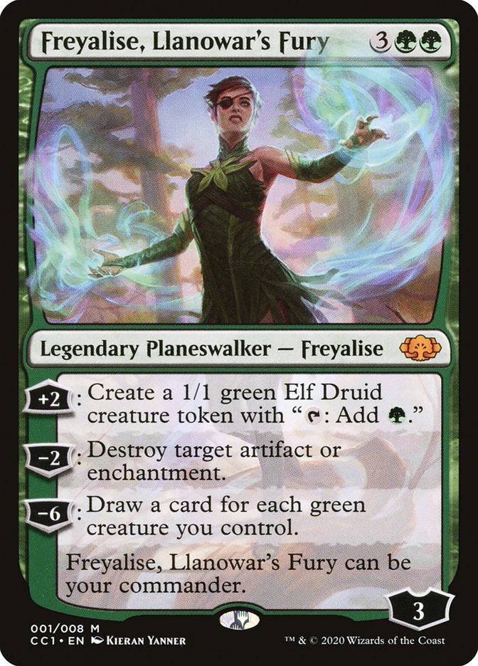 Freyalise, Llanowar's Fury [Commander Collection: Green] | North Valley Games