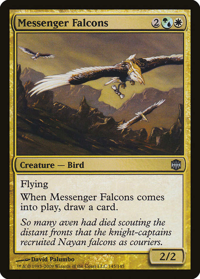 Messenger Falcons [Alara Reborn] | North Valley Games