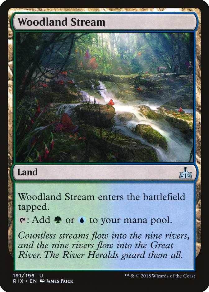 Woodland Stream [Rivals of Ixalan] | North Valley Games